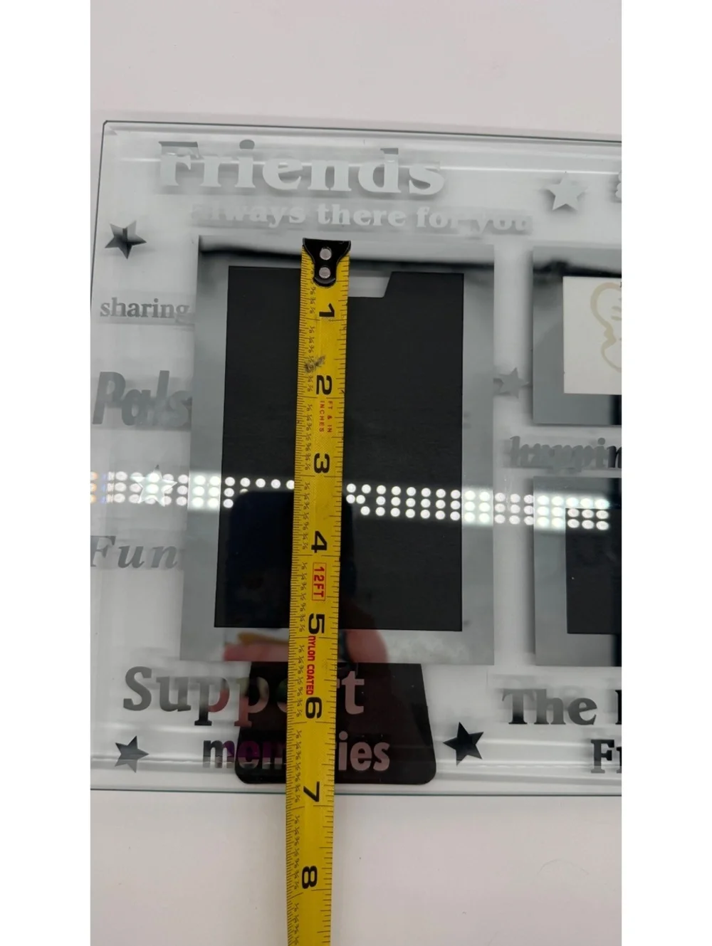 Jennifer Moore Friends Glass Collage Picture Frame 5.5x3.5 & 3x2